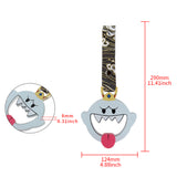 Anime KingBoo JDM Tsurikawa Drift Subway Train Bus Handle Strap – Universal Car Interior Hanging Charm, Bosozoku Japanese Pattern Retro Nylon Strap X2