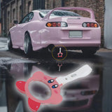 Anime Kirby JDM Tsurikawa Drift Subway Train Bus Handle Strap – Universal Car Interior Hanging Charm, PVC Strap