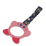 Anime Kirby JDM Tsurikawa Drift Subway Train Bus Handle Strap – Universal Car Interior Hanging Charm, Bosozoku Japanese Pattern Retro Nylon Strap X2