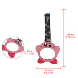Anime Kirby JDM Tsurikawa Drift Subway Train Bus Handle Strap – Universal Car Interior Hanging Charm, Bosozoku Japanese Pattern Retro Nylon Strap X2