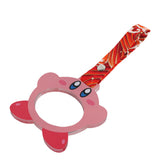 Anime Kirby JDM Tsurikawa Drift Subway Train Bus Handle Strap – Universal Car Interior Hanging Charm, Bosozoku Japanese Pattern Retro Nylon Strap X2