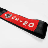 JDM Honda ASIMO Racing NEO CHROME HIGH STRENGTH Tow Strap for Front / Rear Bumper