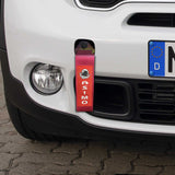 JDM Honda ASIMO Racing NEO CHROME HIGH STRENGTH Pink Tow Strap for Front / Rear Bumper