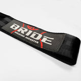 JDM BRIDE Racing NEO CHROME HIGH STRENGTH Tow Strap for Front / Rear Bumper