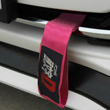 JDM INITIAL D RACING NEO CHROME HIGH STRENGTH Pink Tow Strap for Front / Rear Bumper