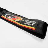 NEO CHROME FOR MUGEN RACING HIGH STRENGTH TOW TOWING STRAP HOOK FOR HONDA BUMPER