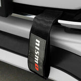 JDM NISSAN NISMO Drift Rally Sports Racing NEO CHROME HIGH STRENGTH Tow Strap for Front / Rear Bumper