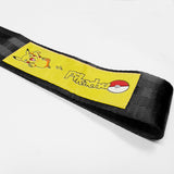 PIKACHU RACING Drift Rally Sports NEO CHROME HIGH STRENGTH Tow Strap for Front / Rear Bumper