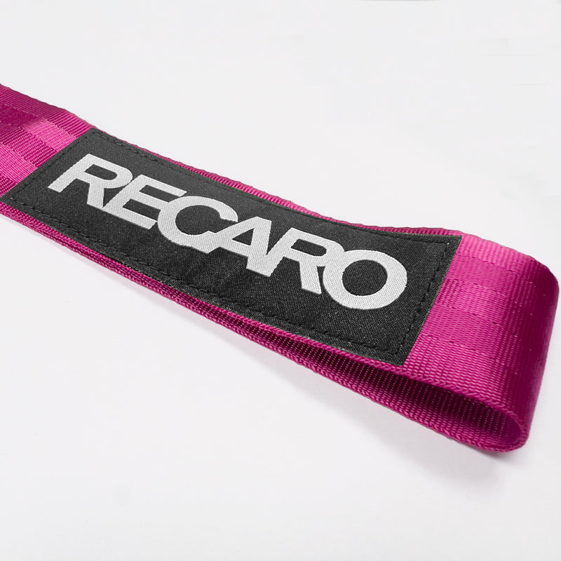 RECARO RACING Drift Rally Sports NEO CHROME HIGH STRENGTH Pink Tow Str ...
