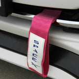 SpaceX RACING Drift Rally Sports NEO CHROME HIGH STRENGTH Pink Tow Strap for Front / Rear Bumper