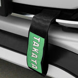 JDM TAKATA SPORTS RACING Drift Rally NEO CHROME HIGH STRENGTH Tow Strap for Front / Rear Bumper