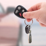 JEEP Gladiator Logo Tear Drop Authentic Chrome Key Fob Keyring Keychain Tag Lanyard