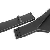 For 2017-2021 Alfa Romeo Giulia Matte Black Front Bumper Body Kit Spoiler Lip 3PCS