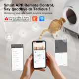 Self Cleaning Cat Litter Box,80L, No Scooping Automatic Litter Box / APP Control