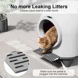 Self Cleaning Cat Litter Box,80L, No Scooping Automatic Litter Box / APP Control