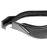 For 2008-2013 Infiniti G37 Coupe Carbon Look Sport Front Bumper Body Splitter Spoiler Lip 3PCS