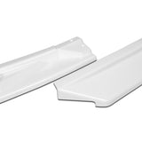 For 2008-2013 Infiniti G37 Coupe Painted White Sport Front Bumper Body Splitter Spoiler Lip 3PCS