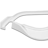 For 2008-2013 Infiniti G37 Coupe Painted White Sport Front Bumper Body Splitter Spoiler Lip 3PCS