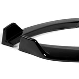 For 2011-2014 Hyundai Sonata STP-Style Painted Black Sport Front Bumper Body Splitter Spoiler Lip 3PCS