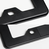 2pcs ABS License Plate JDM TRD SPORT Frame for Toyota Tundra Supra MR2 tC with Emblem