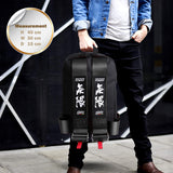 Mugen Set Bride Gradation Cloth Backpack with Black Harness Adjustable Shoulder Straps with White Keyring Keychain Tag