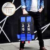 Mugen Set Bride Gradation Cloth Backpack with Blue Harness Adjustable Shoulder Straps with White Keyring Keychain Tag