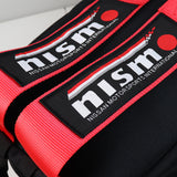 Bride Gradation Cloth Backpack with Nissan Nismo Red Harness Adjustable Shoulder Straps
