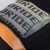 Bride Gradation Cloth Backpack with RECARO Black Harness Adjustable Shoulder Straps