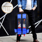 Bride Gradation Cloth Backpack with Honda Type R Blue Harness Adjustable Shoulder Straps