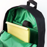 Bride Gradation Cloth Backpack with Mugen Red Harness Adjustable Shoulder Straps