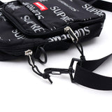 9" Supreme3M Black Reflective Repeat Small Shoulder Popular Messenger Bag NEW 9"x 6.6"