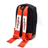 Bride Gradation Cloth Backpack with Red Harness Adjustable Shoulder Straps