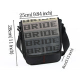 Bride Gradation Cloth Shoulder Bag with Takata Black Harness Strap
