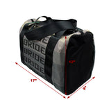 Bride Gradation Cloth Duffle Bag with Takata Black Harness Strap