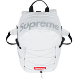 17" Supreme3M Box Logo Unisex High Quality Travel Sport Laptop Backpack School Bag - White