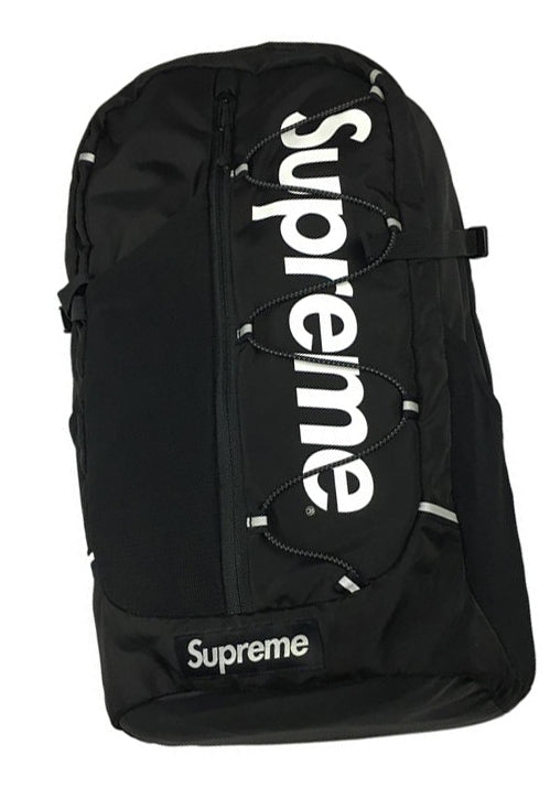 Supreme3M Box Logo Unisex High Quality Travel Sport Laptop Backpack School Bag - Black