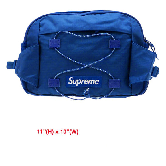 SS17 Supreme teal Waist bag Cordura fabric