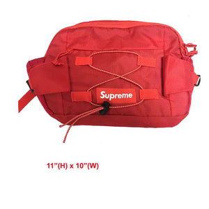 Supreme3M Red Utility Pouch Bumbag Shoulder Messenger Sling Waist Bag NEW 11" x 10"