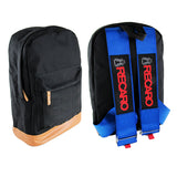 BLACK JDM BRIDE RACING BACKPACK BLUE RECARO RACING HARNESS ADJUSTABLE SHOULDER STRAPS