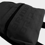 Bride Black Backpack with Takata Green Harness Adjustable Shoulder Straps