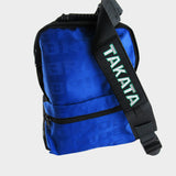Bride Blue Backpack with Takata Black Harness Adjustable Shoulder Straps