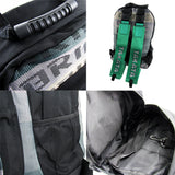 LARGE JDM BRIDE RACING Gradation Cloth Backpack with Takata Green Harness Adjustable Shoulder Straps