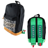New JDM BRIDE RECARO RACING BACKPACK with TAKATA RACING GREEN SHOULDER STRAPS
