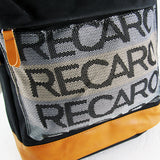 New JDM BRIDE RECARO RACING BACKPACK with TAKATA RACING GREEN SHOULDER STRAPS