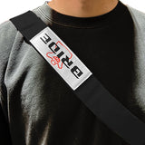 NEW BRIDE RACING BACKPACK BLACK STRAPS GRADATION CROSSBODY SHOULDER BAG W/ RED KEYTAG