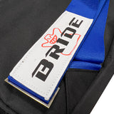 NEW BRIDE RACING BACKPACK BLUE STRAPS GRADATION CROSSBODY SHOULDER BAG W/ RED KEYTAG