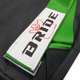 NEW BRIDE RACING BACKPACK GREEN STRAPS GRADATION CROSSBODY SHOULDER BAG W/ BLUE KEYTAG
