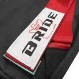 NEW BRIDE RACING BACKPACK RED STRAPS GRADATION CROSSBODY SHOULDER BAG W/ BLUE KEYTAG