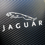 Jaguar Carbon Fiber Look Embroidered Armrest Cushion