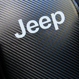 Jeep Carbon Fiber Look Armrest Cushion